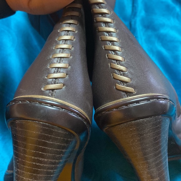 Sofft Long Brown Boots - Picture 2 of 6